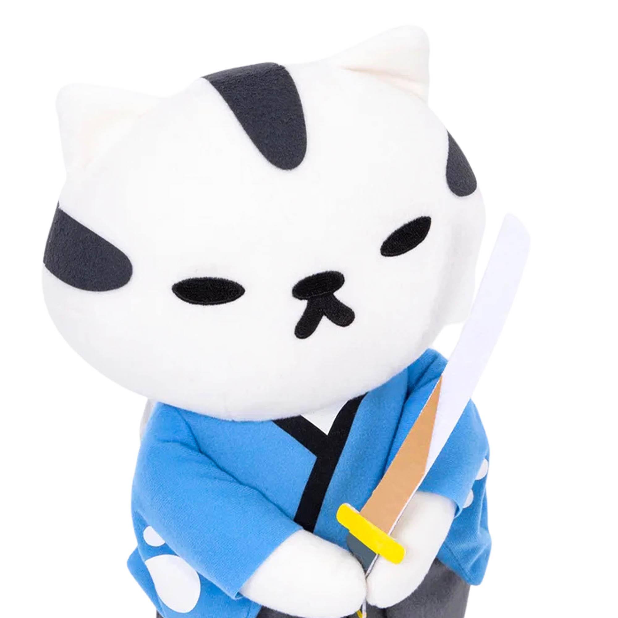 Alt View 3. Little Buddy - Neko Atsume: Kitty Collector 12" Plush: Mr. Meowgi - Blue.