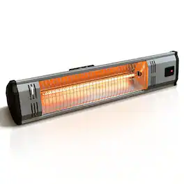 Heat Storm - Tradesman 1500 Watt Weatherproof Infrared Heater, Remote - Gray/Black