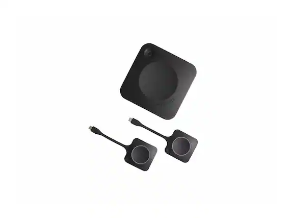 Front. Wepresent - Barco ClickShare C-10 Video Conference Bundle (R9861611USB2) - Black.
