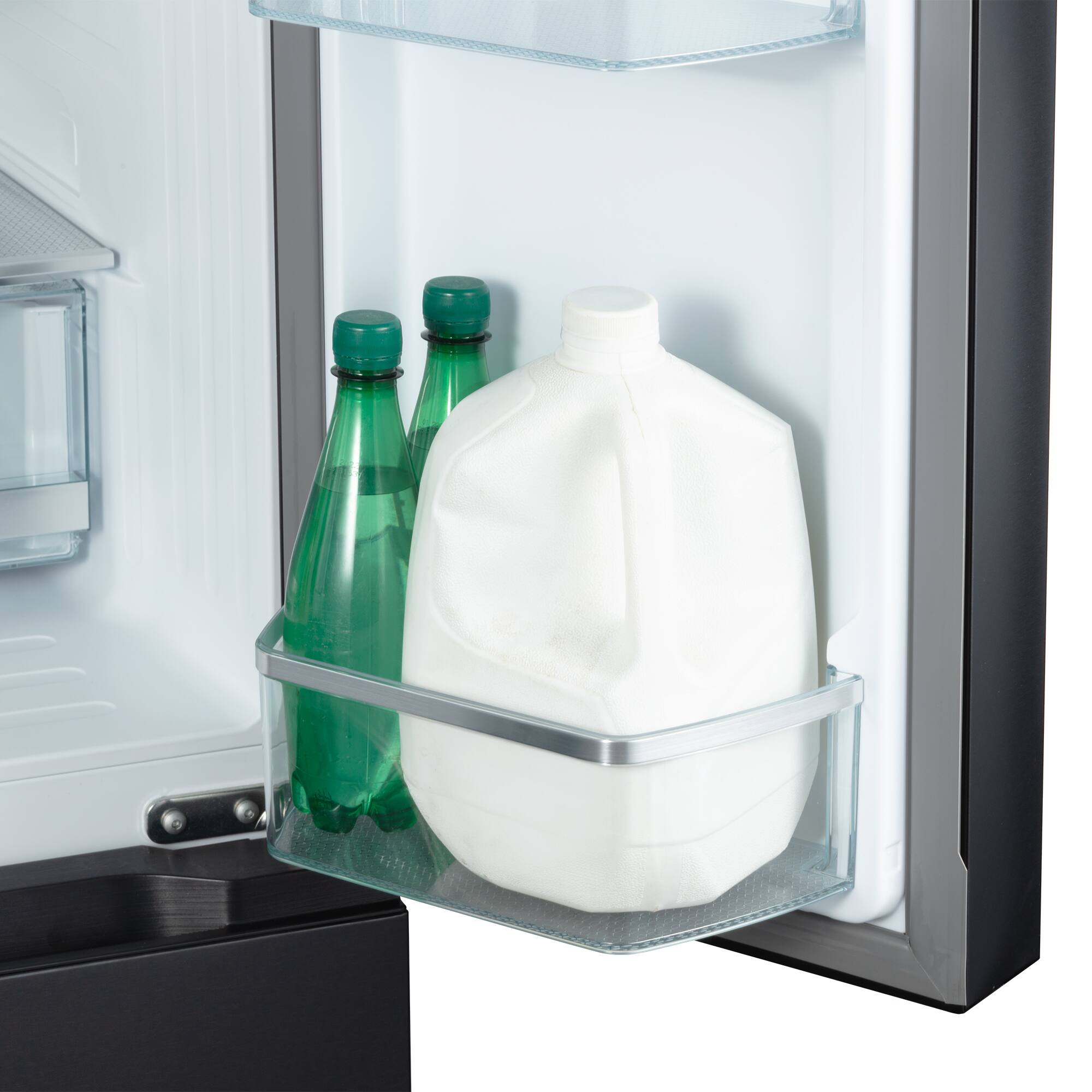 Alt View 9. COSMO - COS-RFFV183GHBK 30 in. Vista Collection 17.5 cu. ft. Counter Depth 3-Door French Door Refrigerator, Freezer Drawer - Matte Black.