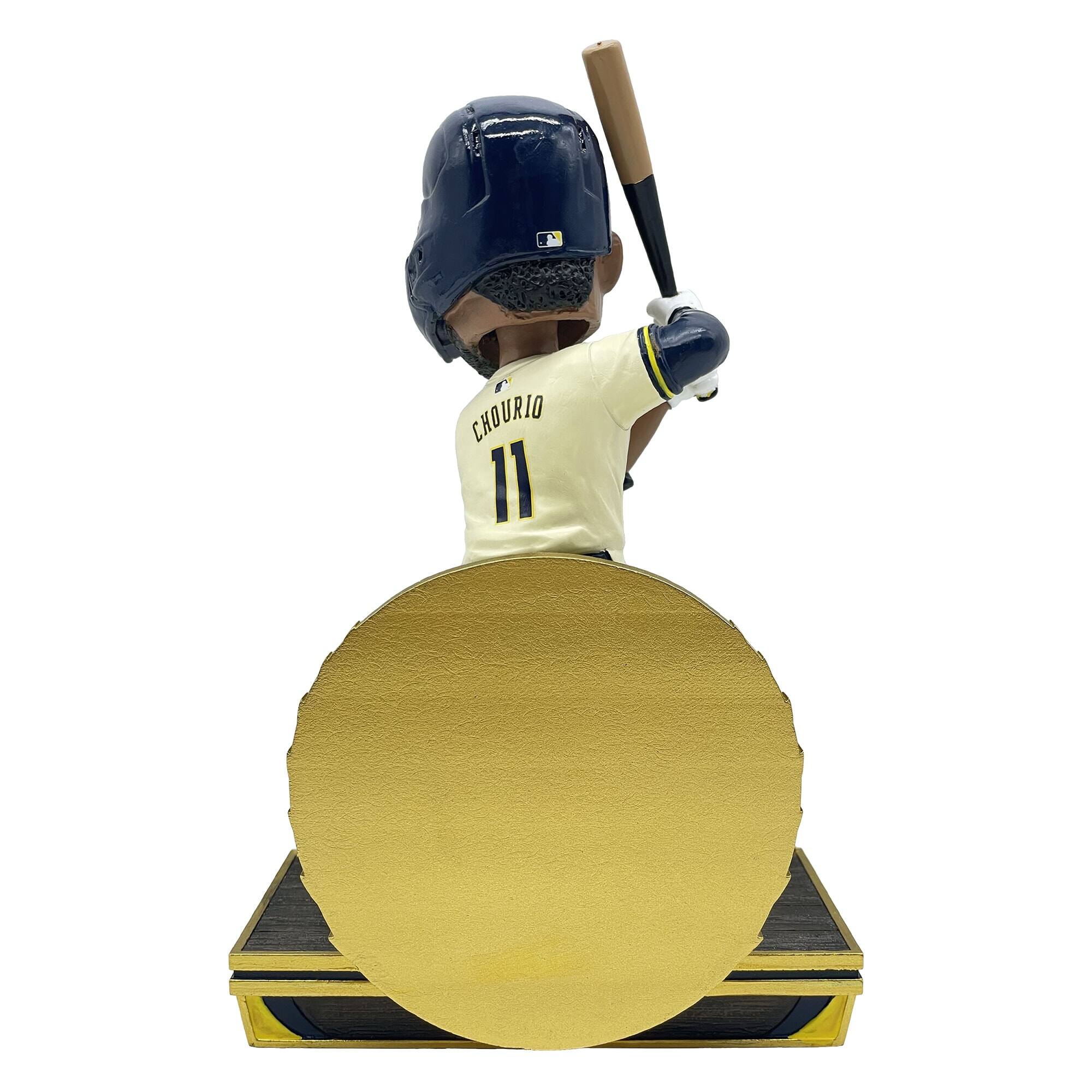 Alt View 1. FOCO - Jackson Chourio 8" Exclusive Elite Icon Bobblehead - Multicolor.