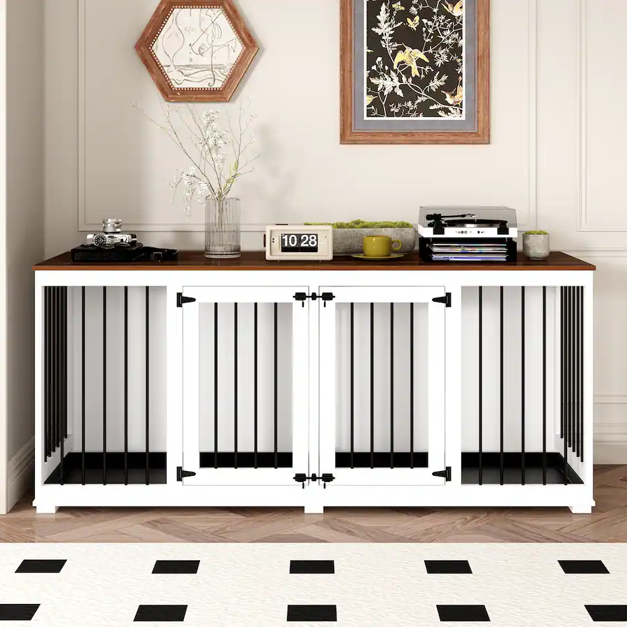 Space Saving Pet Crate For Apartments photo