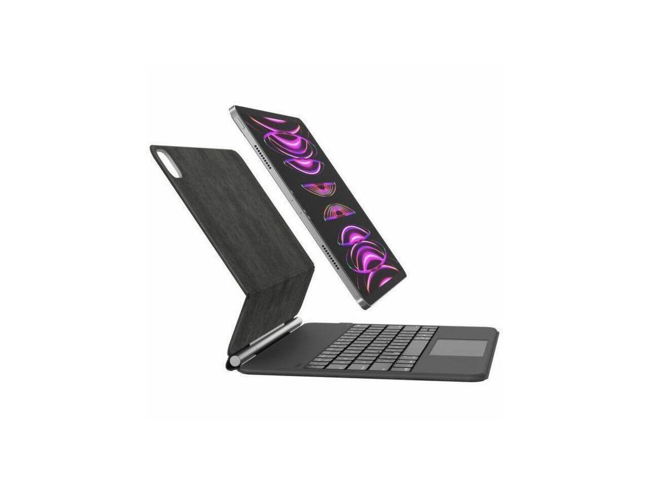 Alt View 5. Belkin - Belkin Connect Keyboard/Cover Case - Scratch Resistant, Anti-slip, Faux Leather, 0.7" x 9.1" x 11.2" BBZ003tt-V1 - Black.