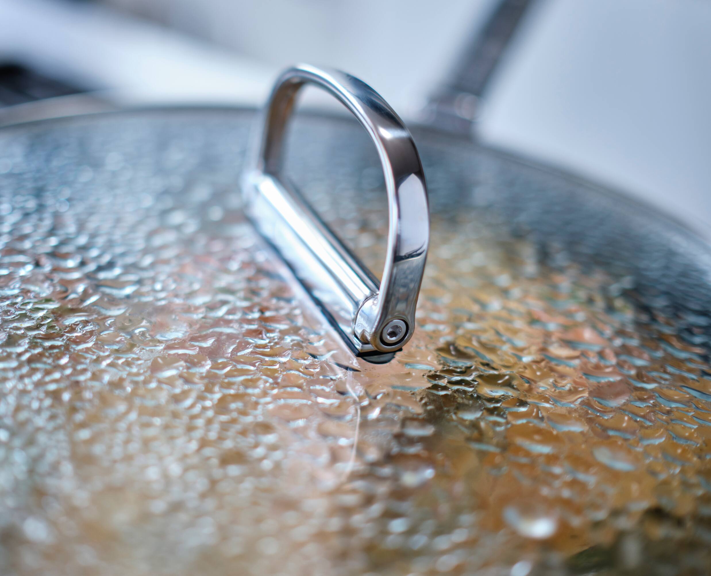 Alt View 5. Joseph Joseph - Space Ceramic Non-stick 1.4 Qt. Saucepan with Folding Handle and Lid - Blue.