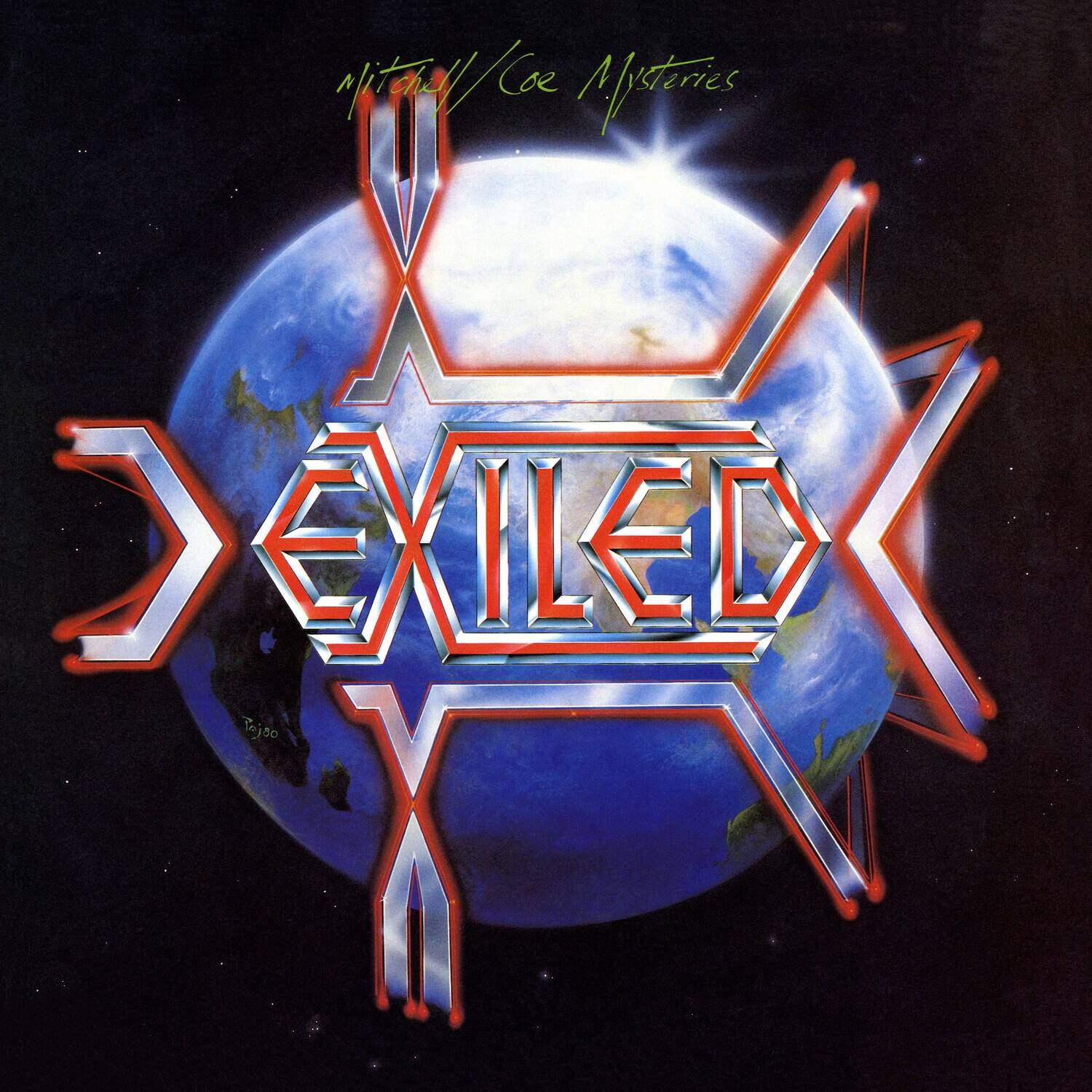 Front. Mitchell/Coe Mysteries - Exiled   - VINYL LP.