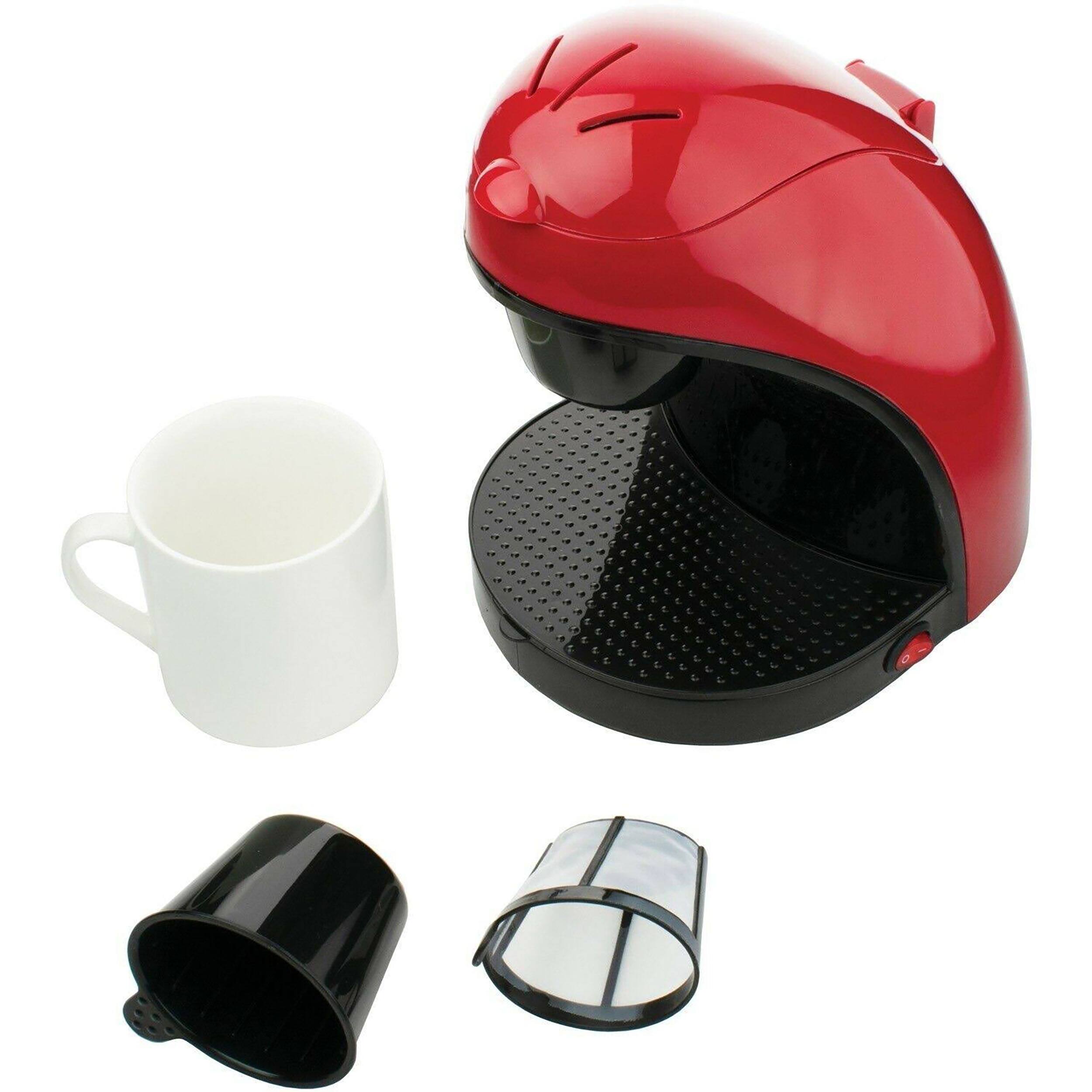 Alt View 4. Brentwood - Brentwood Single Cup Coffee Maker-Red - Red.