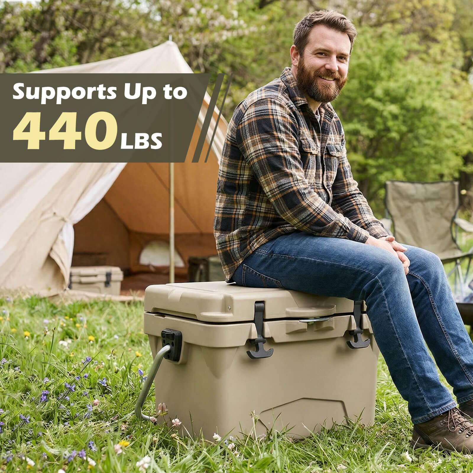 Supports Up to 440 LBS