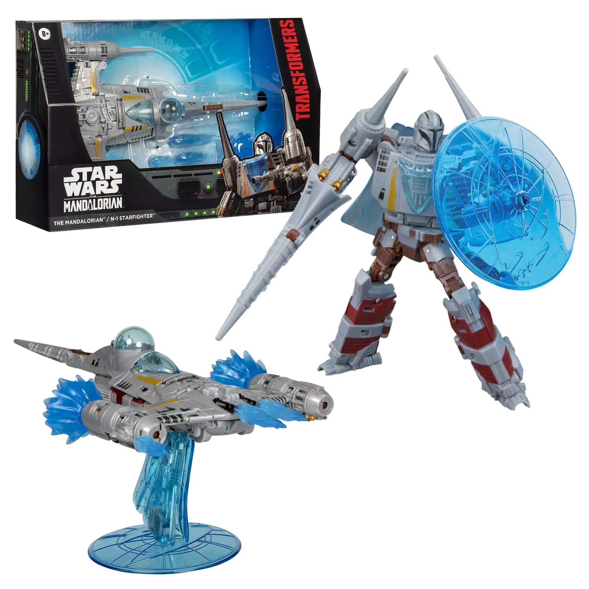 Hasbro - Transformers x Star Wars 7.5-Inch N-1 Starfighter Action Figure - Gray price history on PriceWatchPro