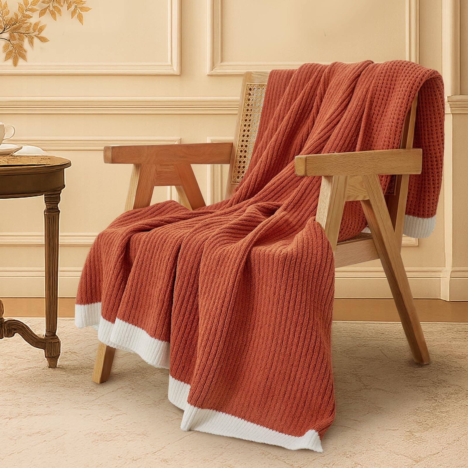 Burnt Orange-Throw(50" x 60")