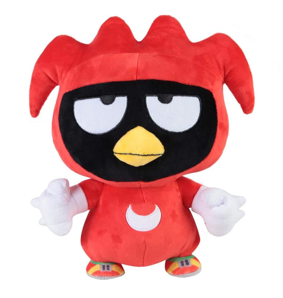 Toynami - Sonic x Sanrio 10" Plush: Knuckles x Badtz-Maru - Red