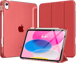 VIKESI - Case for iPad A16 11 inch 2025 / iPad 10th 10.9 inch 2022 - Fashion Design, Shock Proof Edge Cover,Full Function Support - American Red