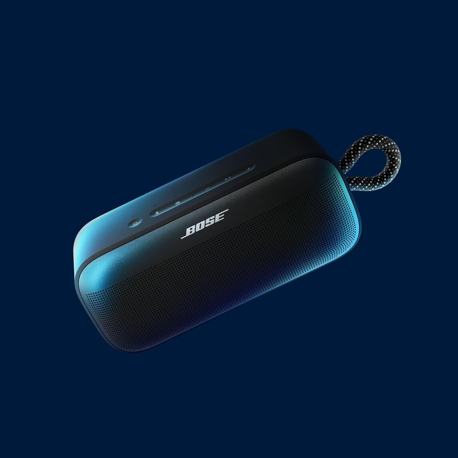Alt View 1. Bose - Bose SoundLink Plus Portable Bluetooth Speaker Bundle with Fast Charger, Wireless (Black) - Black.