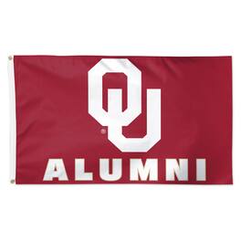 WinCraft - Oklahoma Sooners Alumni Deluxe 3' x 5' Flag - Multicolor