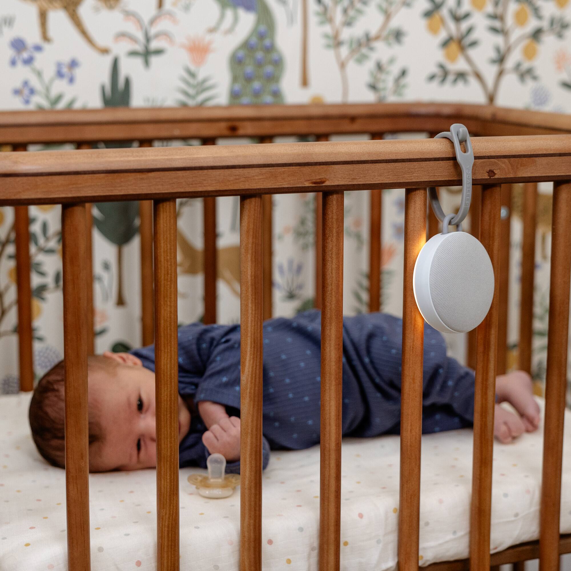 Alt View 14. Yogasleep - Yogasleep Hushh 2 Travel Sound Machine & Night Light - Gray.