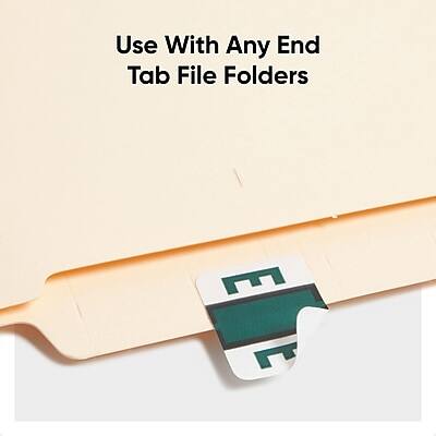 Use With Any End Tab File Folders
