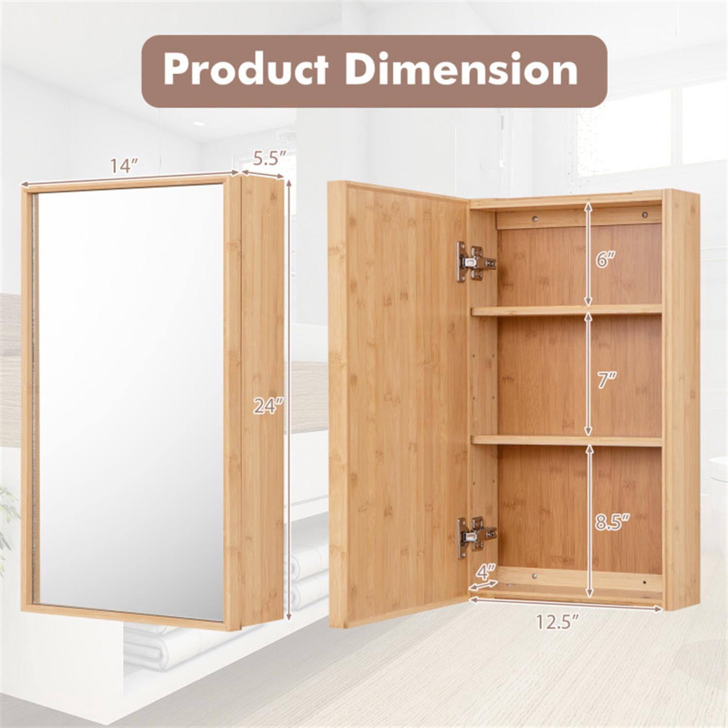Product Dimension: 14" x 5.5" x 6" x 24" x 7" x 8.5" x 4" x 12.5"