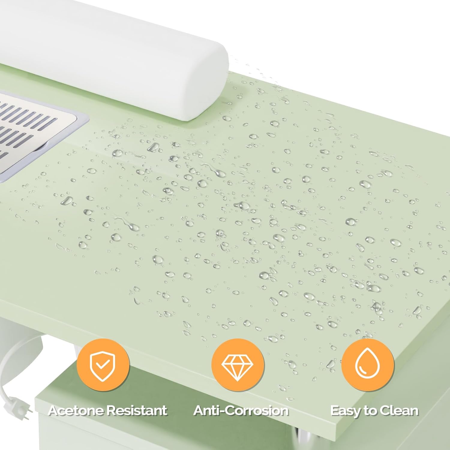 Acetone Resistant  
Anti-Corrosion  
Easy to Clean
