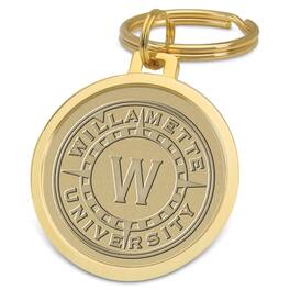 Jardine - Willamette Bearcats Split-Wire Key Ring - Gold