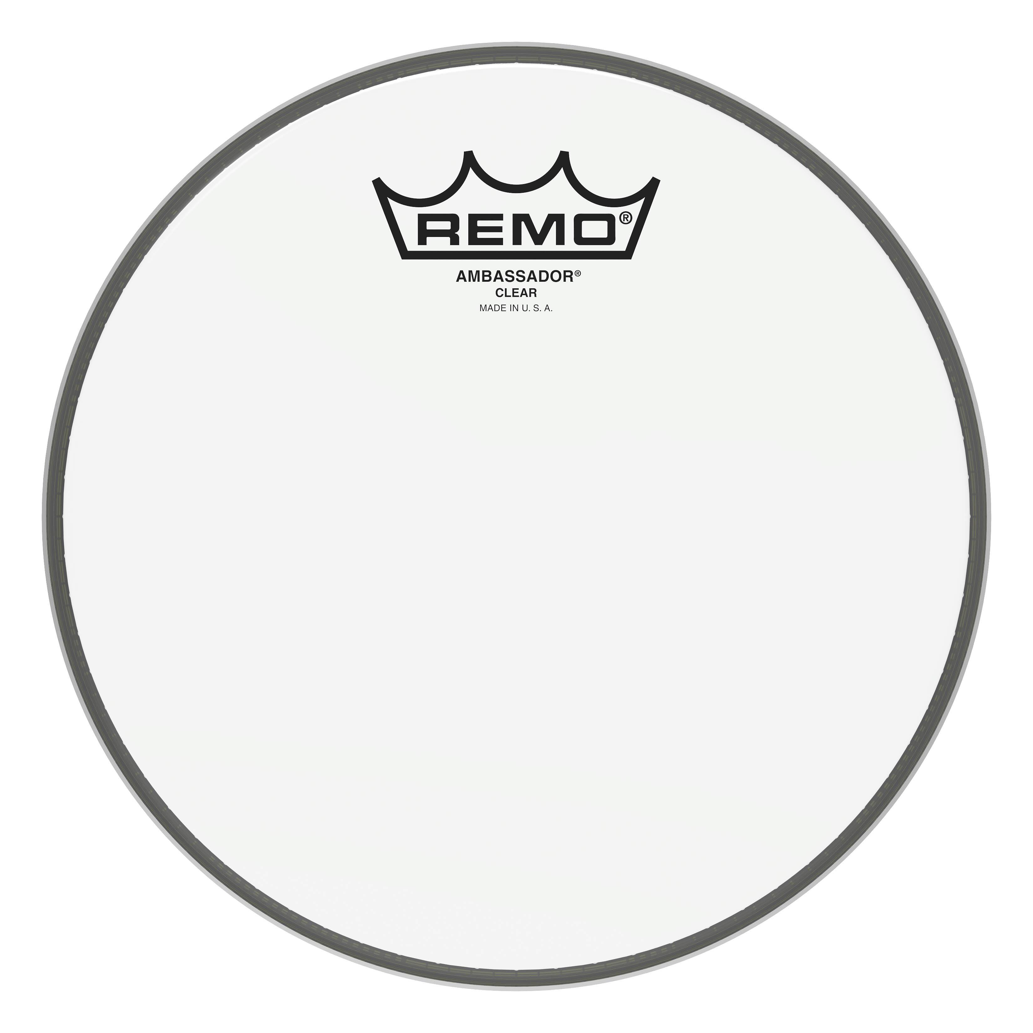 REMO  
AMBASSADOR  
CLEAR  
MADE IN U.S.A.
