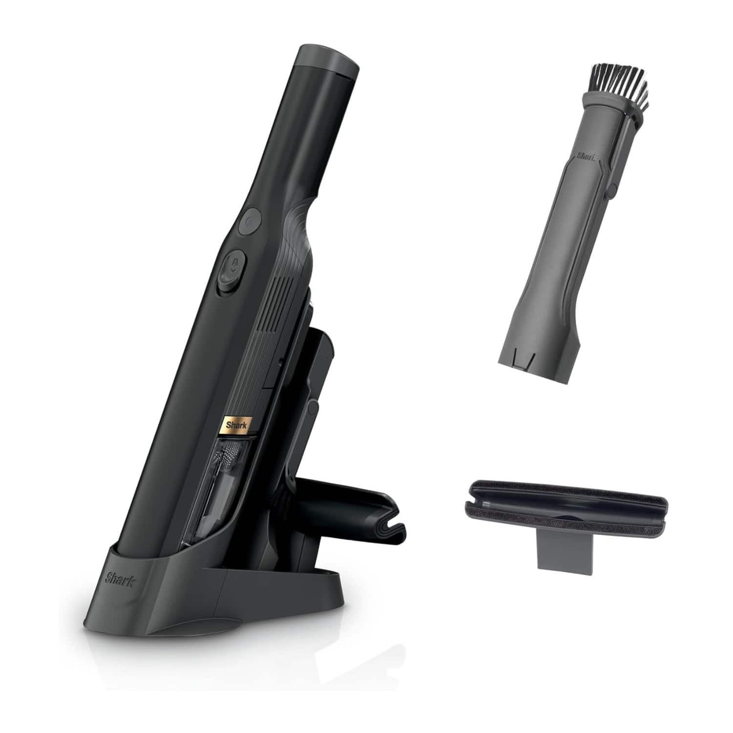 Shark - WV201 WANDVAC Cordless Hand Vac, Lightweight at 1.4 lbs. with Charging Dock, One- Black