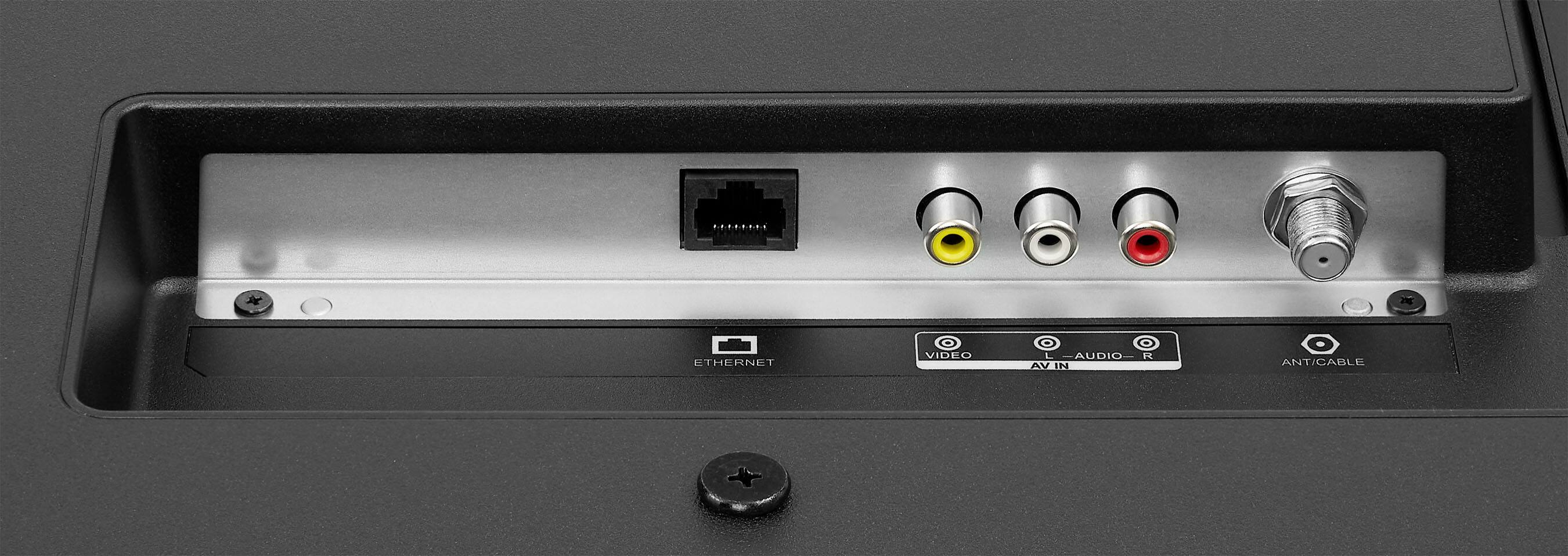 ETHERNET VIDEO AUDIO AV IN ANT/CABLE

- ETHERNET
- VIDEO
- AUDIO L
- AUDIO R
- ANT/CABLE