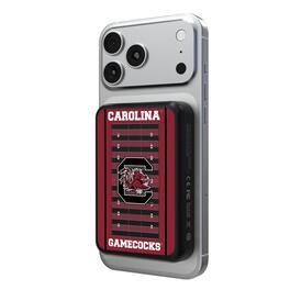 Keyscaper - South Carolina Gamecocks Field Wireless Power Bank - Multicolor