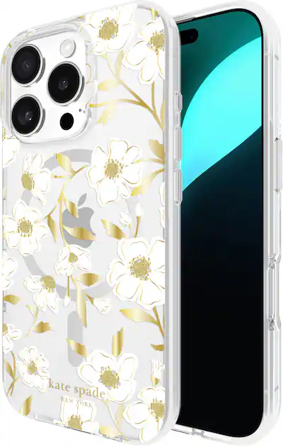 Kate Spade - Protective MagSafe Case for Apple iPhone 16 Pro - Sunshine Floral Kate Spade - Protective MagSafe Case for Apple iPhone 16 Pro - Sunshine Floral