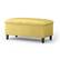 Angle. Simpli Home - Emily Storage Ottoman - Dijon Yellow.