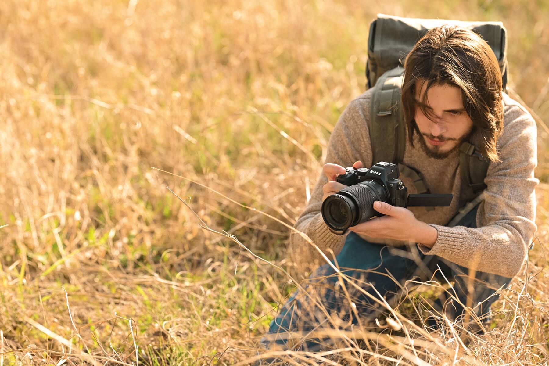 Alt View 18. Nikon - Z5II 4 K Video Mirrorless Camera Body w/ NIKKOR Z 24-200mm f/4-6.3 VR Lens - Black.