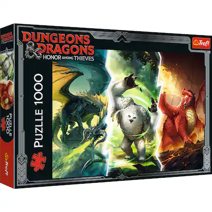 DUNGEONS & DRAGONS
HONOR AMONG THIEVES
1000 PIECE PUZZLE
Trefl
