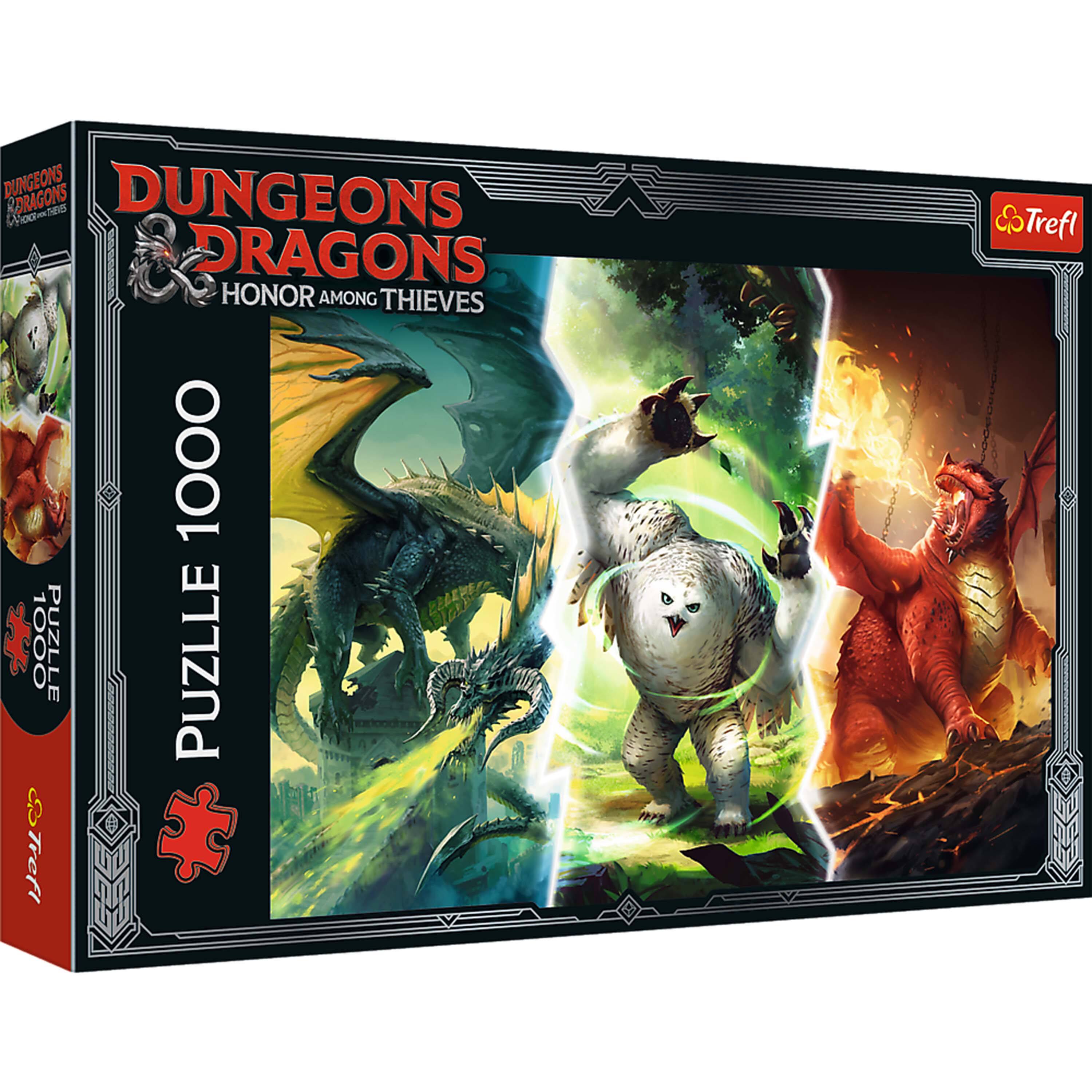 DUNGEONS & DRAGONS  
HONOR AMONG THIEVES  

1000 PIECE PUZZLE  

Trefl