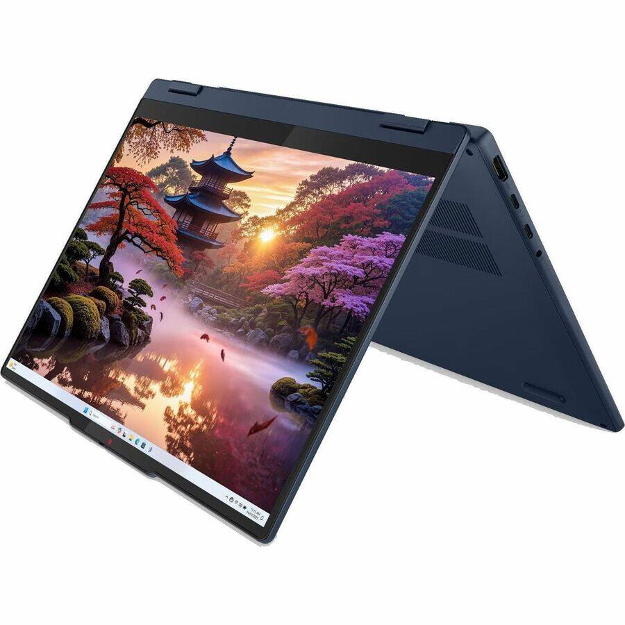 Alt View 7. Lenovo - Lenovo IdeaPad 5 14AKP10 83KT002QUS 14" Touchscreen Convertible Copilot+ PC 2 in 1 Notebook - WUXGA - 60 Hz - AMD Ryzen - Slate Blue.