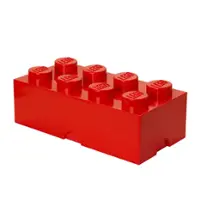 Room Copenhagen - LEGO Storage Brick 8 - Bright Red - Front_Zoom