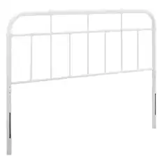 Front. Modway - Alessia Metal Twin Headboard by Modway - White.