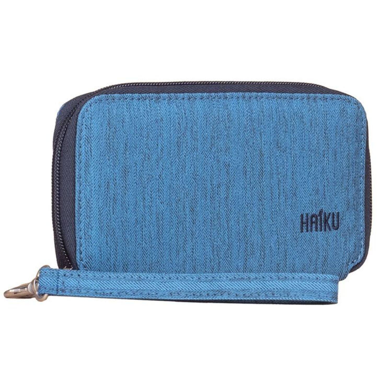 Left. Haiku - Haiku Intrepid RFID Blocking Wristlet - Sapphire.