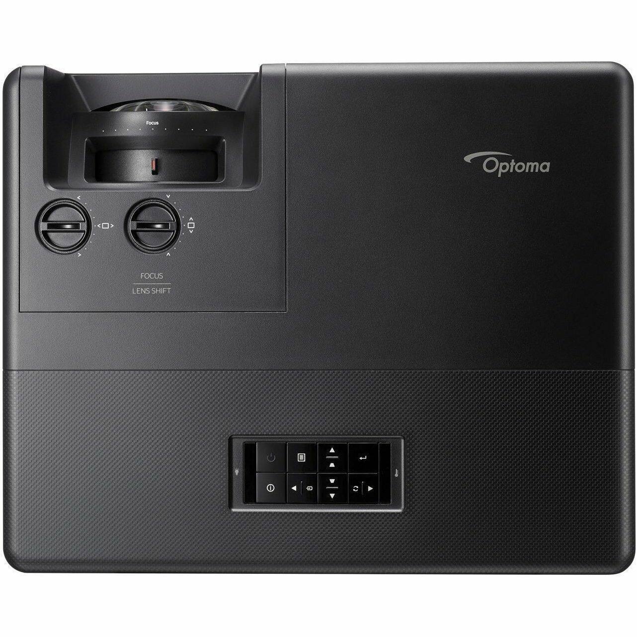 Optoma

FOCUS LENS SHIFT

Focus