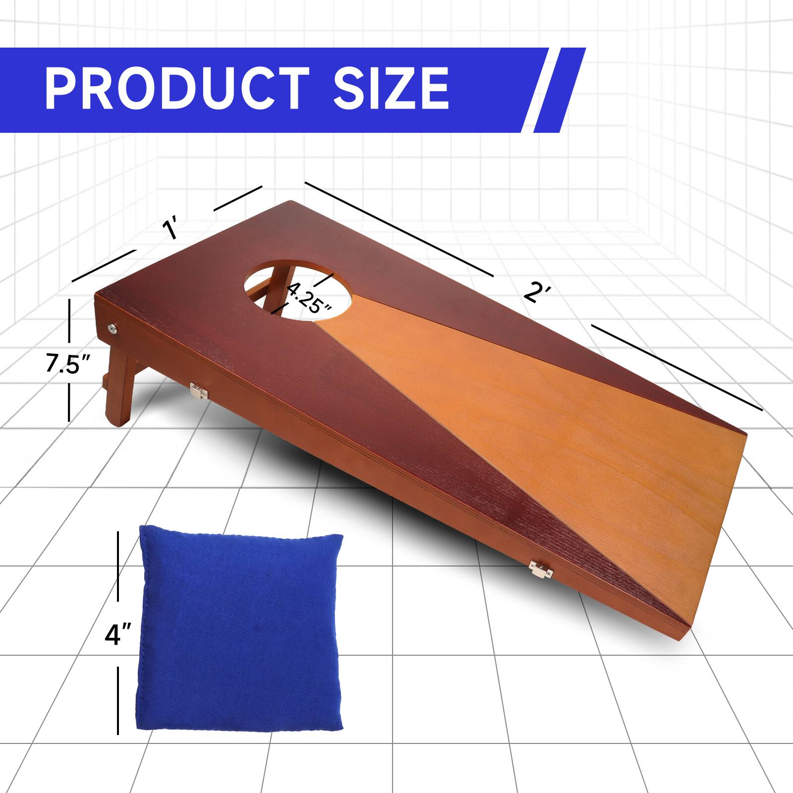 PRODUCT SIZE

1' 4" x 2' 7.5" x 4"