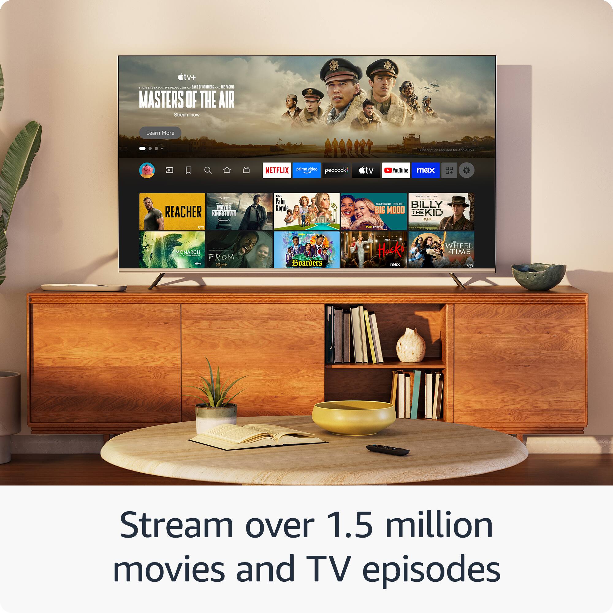 Stream over 1.5 million movies and TV episodes.