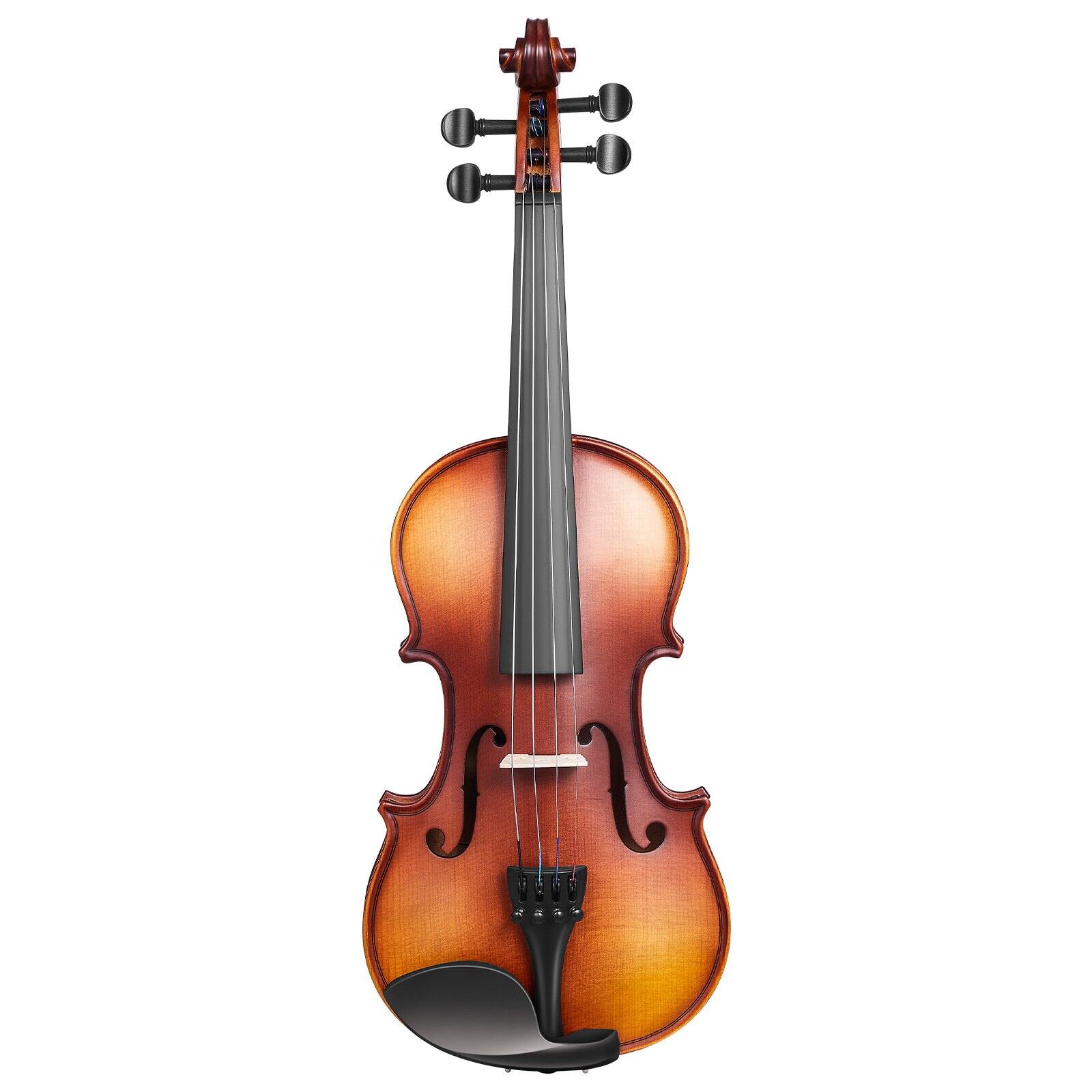 Alt View 9. Glintex - Violin 1/4 Size Beginner Student Set for Adults with Case Bow Shoulder Rest Bridge Tuner Extra Strings.