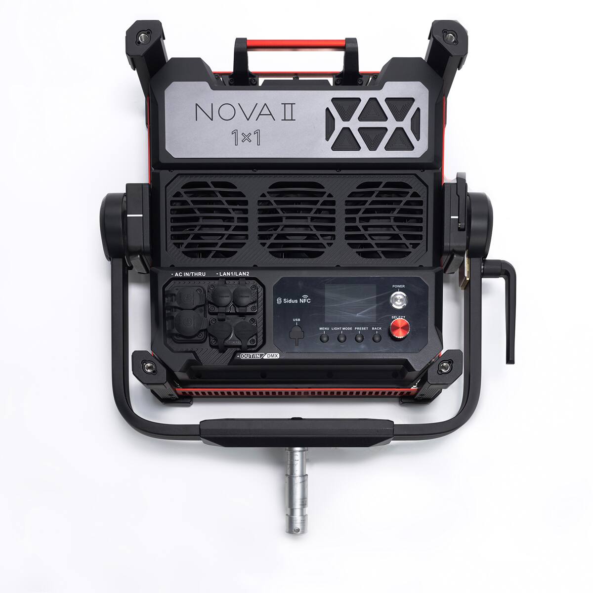 NOVA II 1x1  
AC IN/THRU  
LAN1/LAN2  
Sidus NFC  
OUT/IN OMX