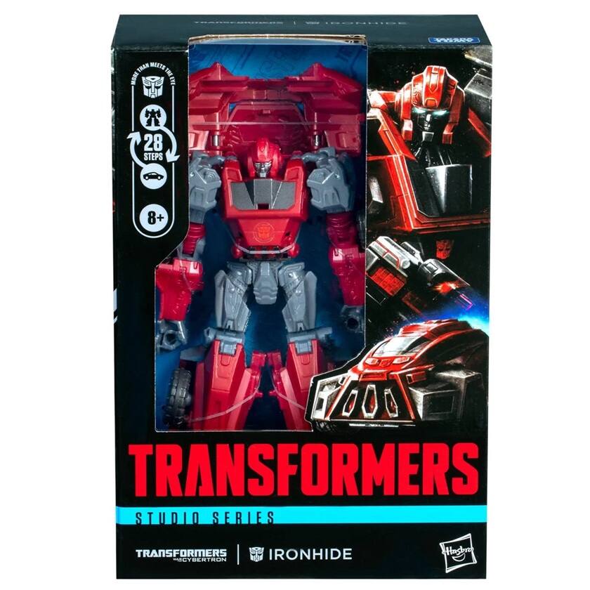 TRANSFORMERS  
STUDIO SERIES  
TRANSFORMERS | IRONHIDE  
28 STEPS  
8+  
Hasbro