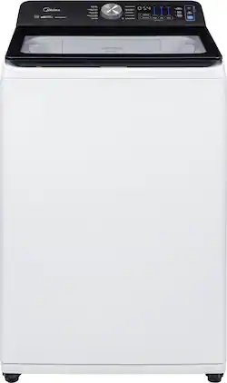 Midea - 4.4 Cu. Ft. Top Load Agitator Washer with PowerMix Spray - White