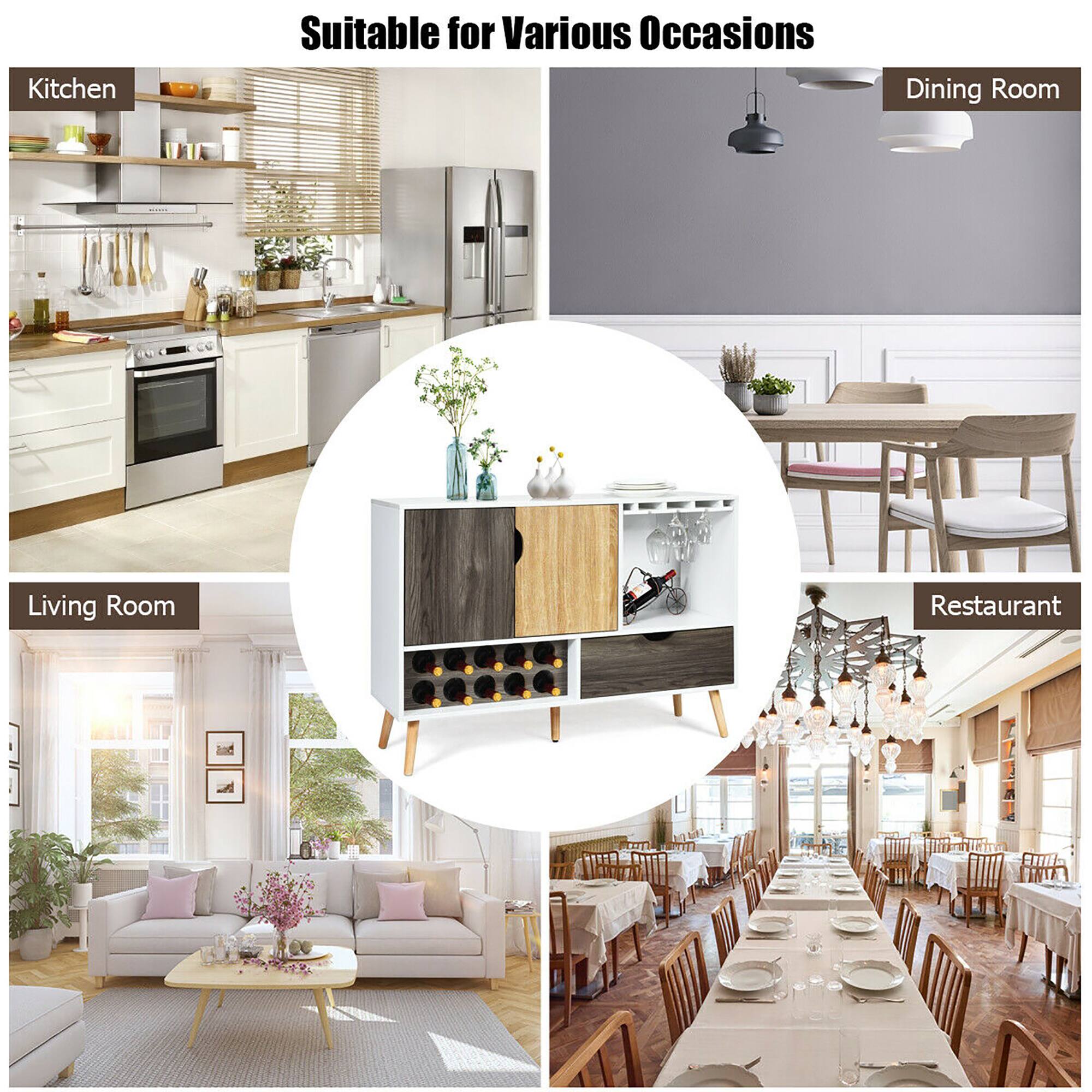 Suitable for Various Occasions, Kitchen, Living Room, Dining Room, Restaurant