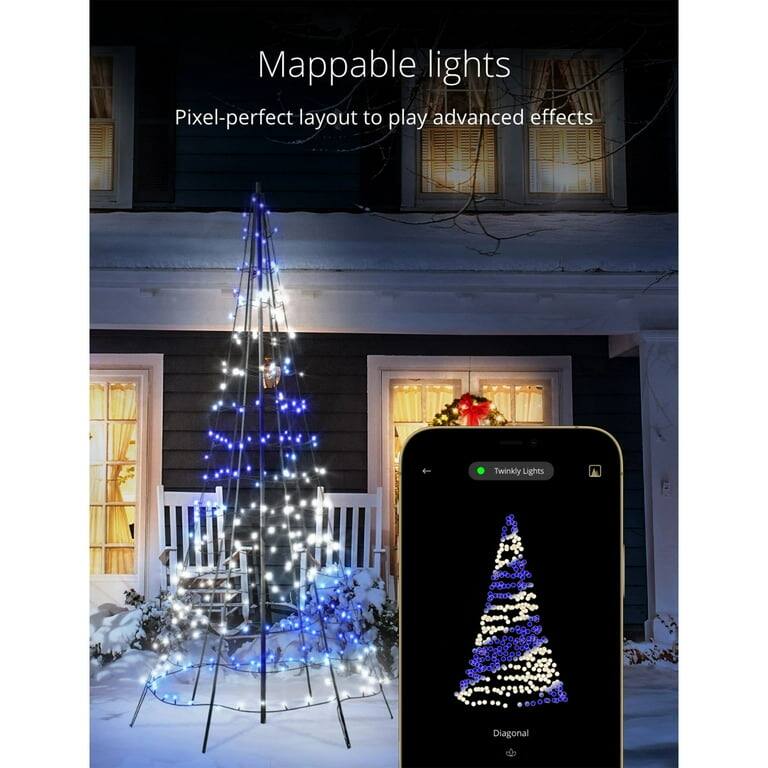 Mappable lights, Pixel-perfect layout to play advanced effects, Twinkly Lights, Diagonal