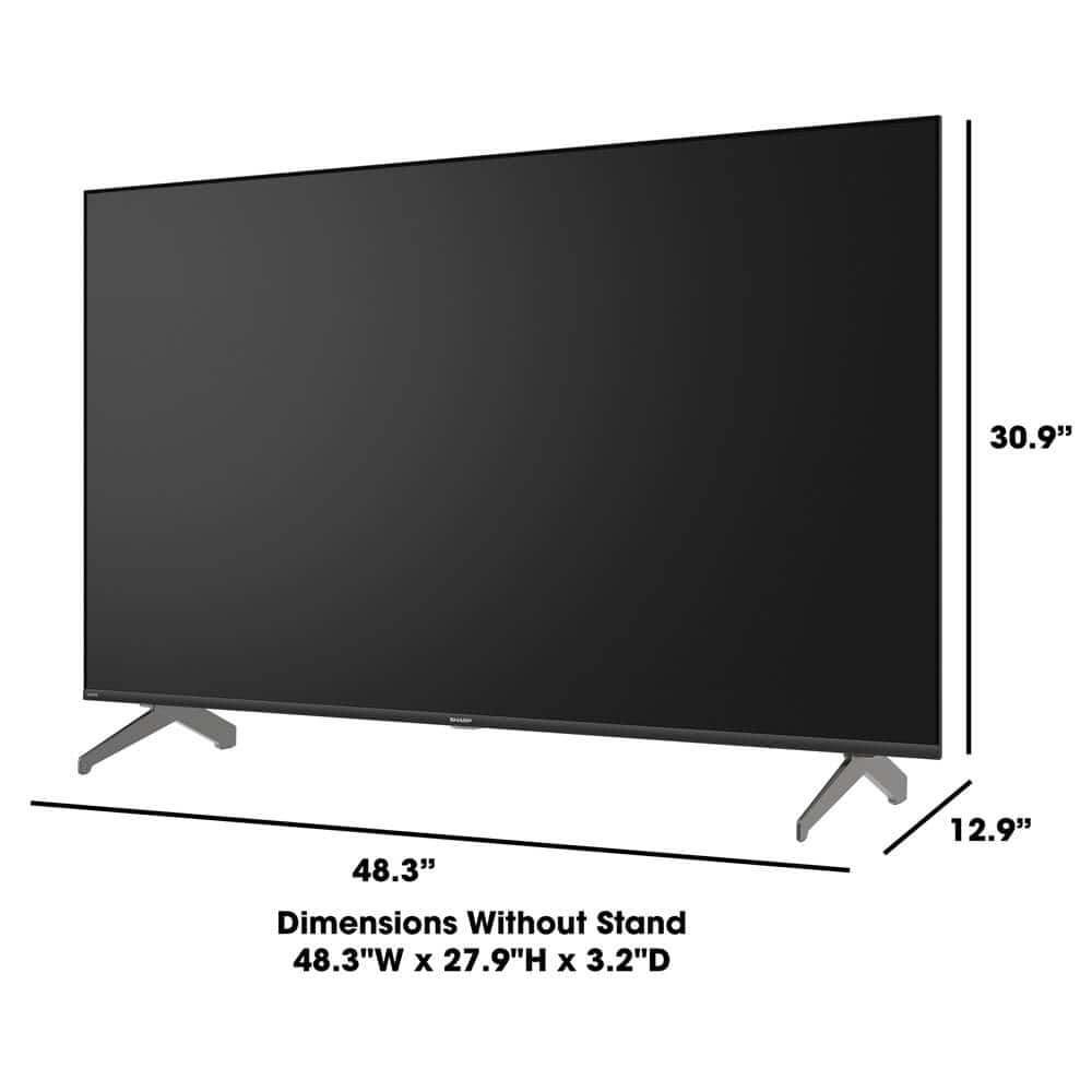 Sharp 4TC55HP7050U 55 inch Class Aquos QLED 4K Ultra HD Xumo Smart