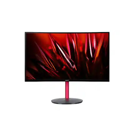 Front. Acer - Nitro XZ272U V 27" LCD Monitor 165Hz WQHD 2560x1440 1ms Response Time VA Panel 400 Nit Brightness - Black.
