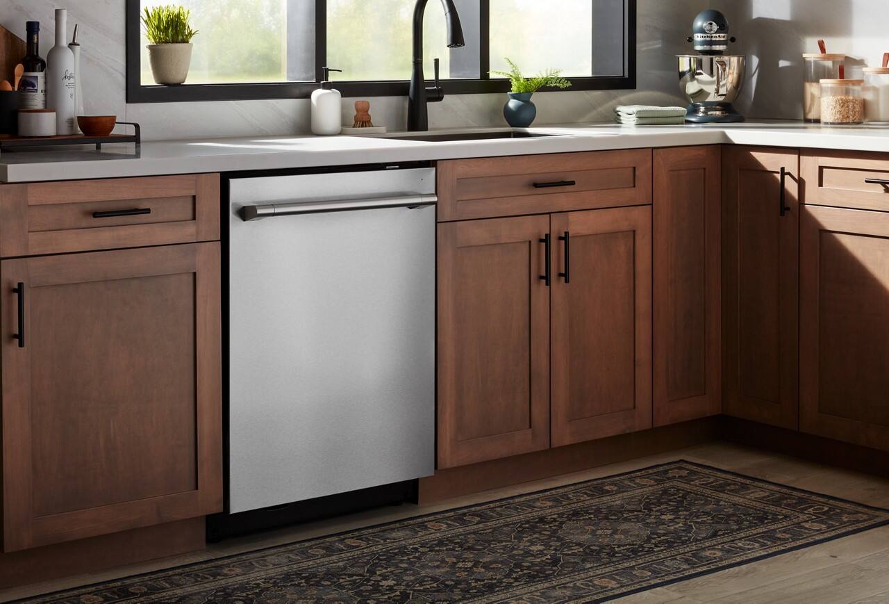 Alt View 12. Maytag - 24" Top Control Built-In Dishwasher with PowerBlast Cycle and PowerDry - Fingerprint Resistant Stainless Steel.