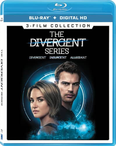 Front. The Divergent Series: 3-Film Collection   - BLU-RAY.