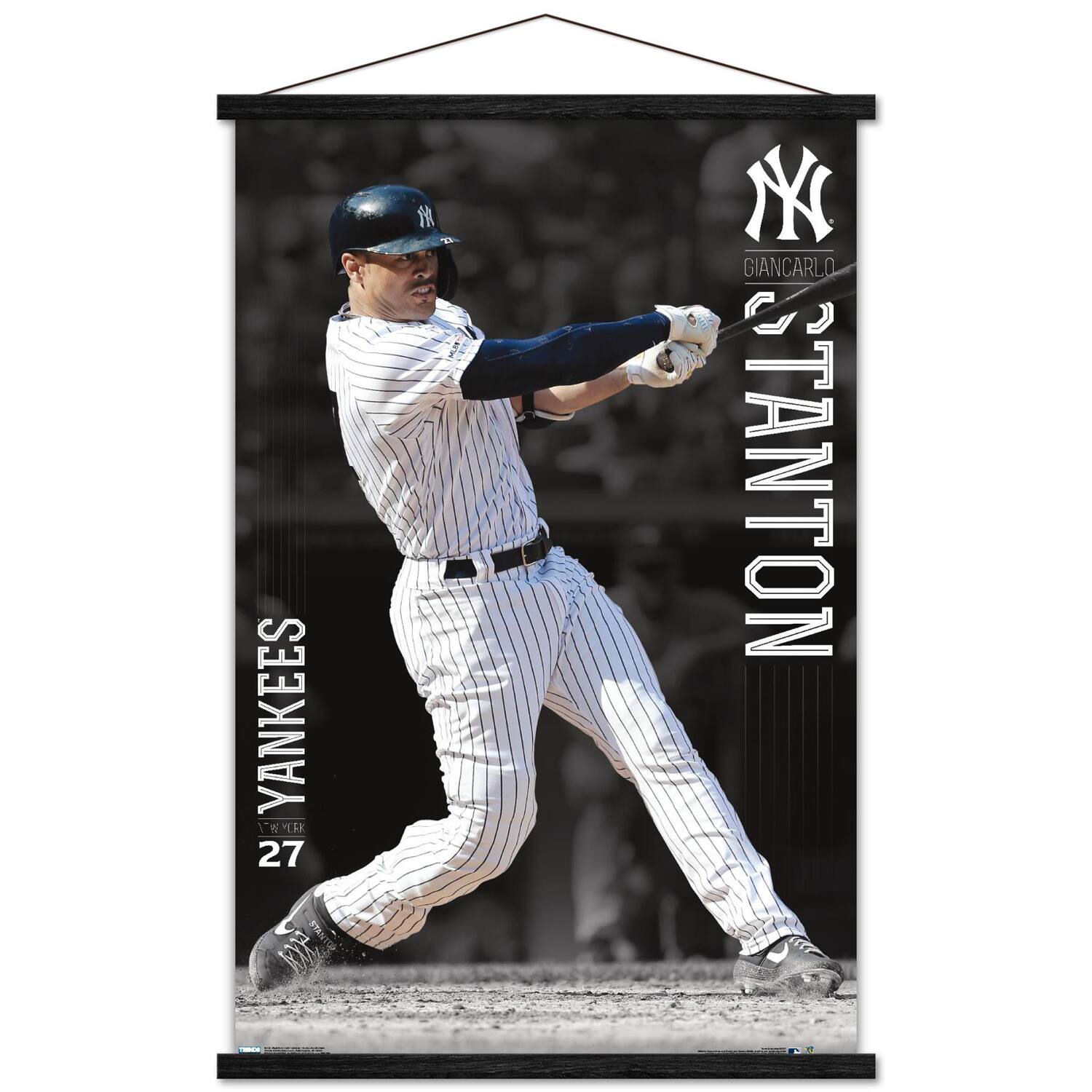 YANKEES  
27  
NY  
GIANCARLO STANTON