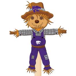 Fan Creations - Kansas State Wildcats 12" Scarecrow Yard Stake - Multicolor
